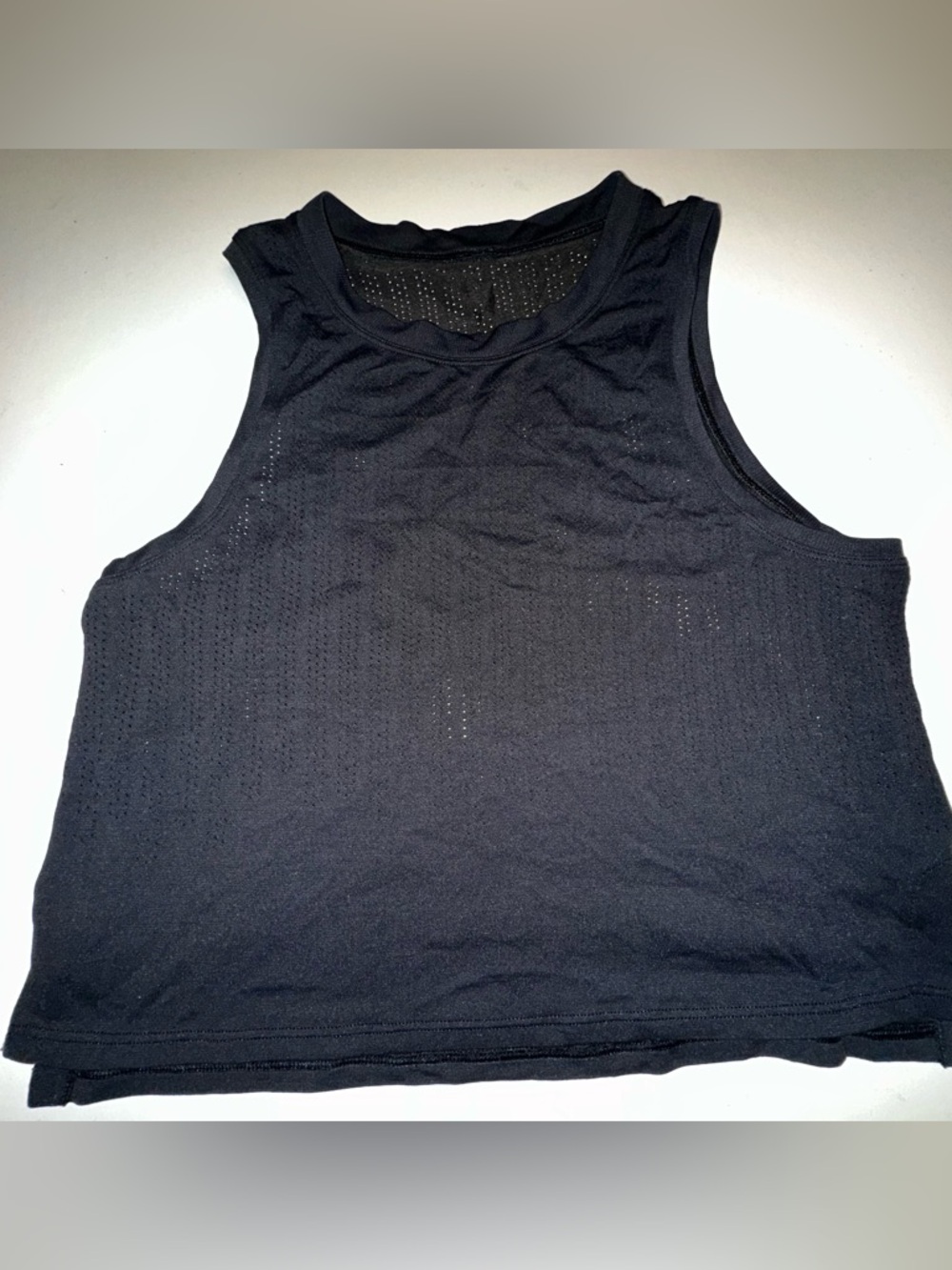 Women’s Lululemon  Black Sleeveless Athletic Tank Top Size 4